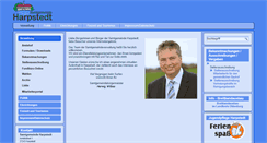 Desktop Screenshot of harpstedt.de